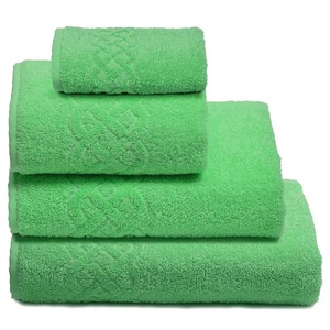 Полотенце махровое "Cleanelly" Plait Салатовый (50*90см.)