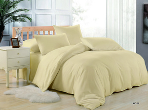 Постельное белье Valtery MO-39, Софткоттон однотонный, Семейный