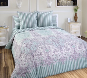 Постельное белье "Текс-Дизайн" Равель Перкаль (1,5-спальный)