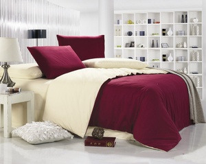 Постельное белье Valtery MO-14, Софткоттон однотонный, Евростандарт