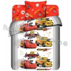 Постельное белье "Василек" Детский Крутые тачки Бязь (1,5-спальный)