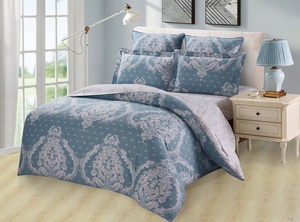 Постельное белье "Karteks" KB-362 в коробке Сатин печатный (2-спальный)