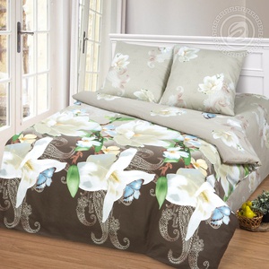 Постельное белье "АртПостель" Наслаждение Бязь (Евро)