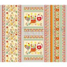 Комплект кухонных полотенец "АртПостель" Золотой петушок (45*60-3шт.)