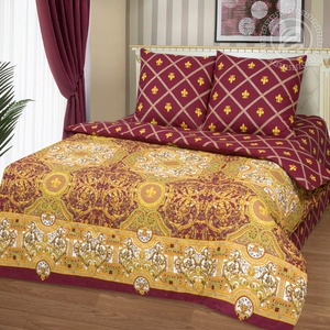 Постельное белье "АртПостель" Царский Зима-Лето Бязь (Евро)