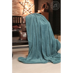 Плед флисовый "АртПостель" Smeraldo бирюза (180*200см.)