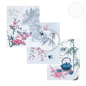 Набор полотенец из рогожки "АртПостель" Пуэр (45*60-3шт.)