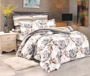 Постельное белье "Valtery" C-338 сатин печатный (2-спальный)