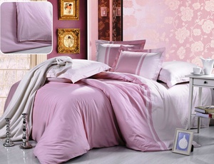 Постельное белье Valtery OD-24, Сатин однотонный, Семейный