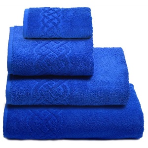 Полотенце махровое "Cleanelly" Plait Синий (50*90см.)
