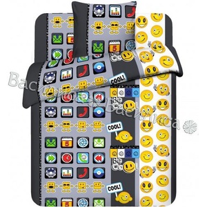 Постельное белье "Василек" Детский Веселые колобки Бязь (1,5-спальный)