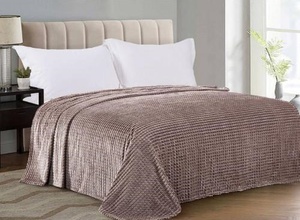 Плед "КомфортТекс" Велсофт Квадраты 5188 (180*200см.)