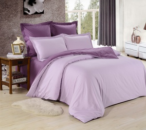 Постельное белье Valtery LS-11, Cатин однотонный, 2-спальный