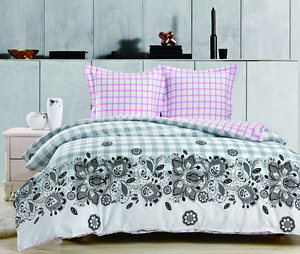 Постельное белье "Valtery" CL-227 сатин печатный (2-спальный)