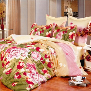 Постельное белье Valtery C-147, Сатин печатный, Семейный