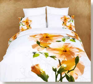 Постельное белье Famille RS-41, Королевский сатин, Евростандарт + 2 наволочки