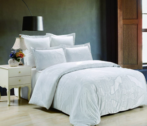 Постельное белье Valtery JC-33, Сатин-жаккард, Семейный