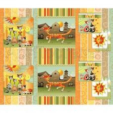 Комплект кухонных полотенец "АртПостель" Кошкин дом (45*60-3шт.)