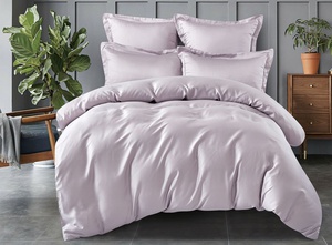 Постельное белье Famille TO-4, Тенсел однотонный, Семейный