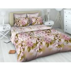 Постельное белье "Василиса" Японское утро 2 Бязь (Дуэт (Семейный))