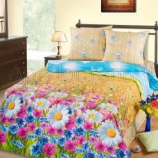 Постельное белье "АртПостель" Пшеничное поле Бязь (Дуэт (Семейный)