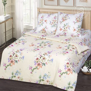 Постельное белье "АртПостель" Очарование Бязь (Евро)