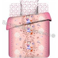 Постельное белье "Василек" Детский Лесная прогулка Бязь (1,5-спальный)