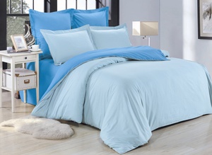 Постельное белье Valtery LS-45, Cатин однотонный, 2-спальный