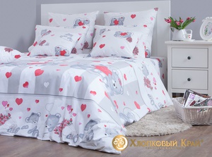 Постельное белье "Хлопковый Край" Нежность Бязь-люкс с наволочками 50/70 (1,5-спальный)