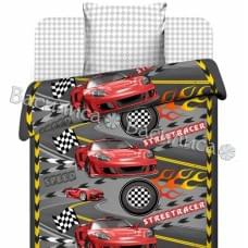 Постельное белье "Василек" Детский Уличные гонки Бязь (1,5-спальный)
