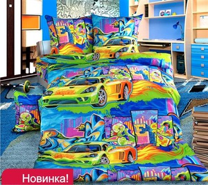 Постельное белье детское Valtery ДБ-31, Бязь, 1.5-спальный