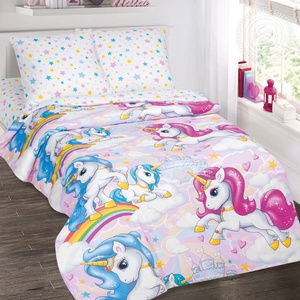 Постельное белье "АртПостель" Детский Карусельки Поплин (1,5-спальный)