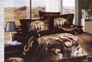 Постельное белье Famille RS-139, Королевский сатин, Евростандарт + 4 наволочки