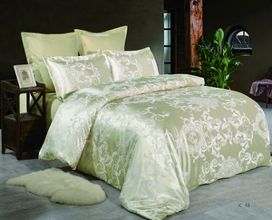 Постельное белье Valtery JC-48, Сатин-жаккард, 2-спальный