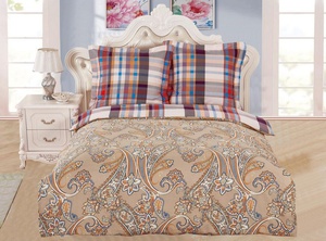 Постельное белье "Valtery" CL-278 сатин печатный (2-спальный)