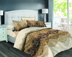 Постельное белье Valtery AP-42, Поплин, Семейный