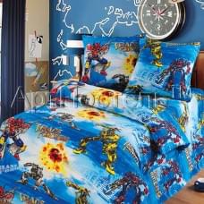 Постельное белье "АртПостель" Детский Трансформеры Бязь (1,5-спальный)