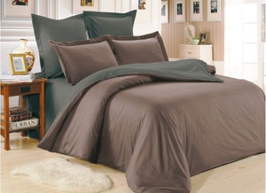 Постельное белье Valtery LS-34, Cатин однотонный, 2-спальный