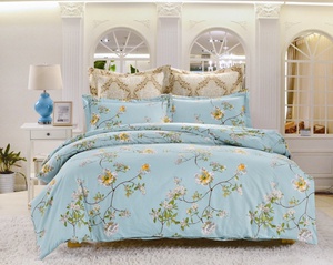 Постельное белье "Valtery" CL-191 сатин печатный (Евро)