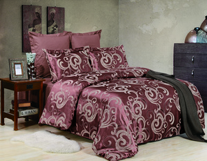 Постельное белье Valtery JC-40, Сатин-жаккард, 1.5-спальный