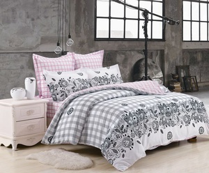 Постельное белье Valtery C-227, Сатин печатный, Семейный