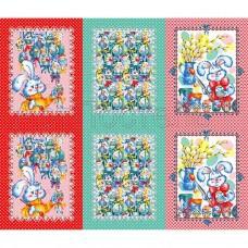 Комплект кухонных полотенец "АртПостель" Волшебные краски (45*60-3шт.)