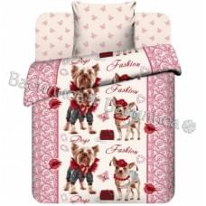 Постельное белье "Василек" Детский Сладкая парочка Бязь (1,5-спальный)