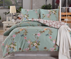 Постельное белье "Valtery" CL-315 сатин печатный (Евро)