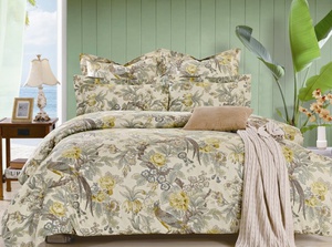 Постельное белье "Valtery" CL-193 сатин печатный (Евро)