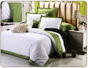 Постельное белье Valtery OD-33, Сатин однотонный, Семейный