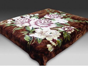 Плед "Орленок" Букет роз акрил (160*220см.)