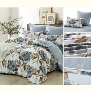 Постельное белье "Karteks" печатный рисунок KB-434 в коробке Сатин (Евро)