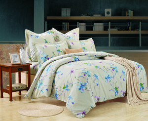 Постельное белье Valtery C-217, Сатин печатный, Евростандарт