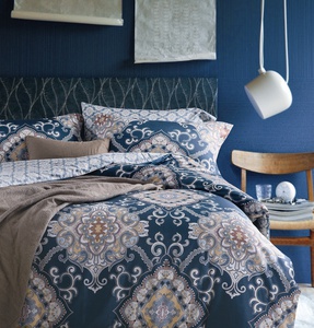 Постельное белье "Famille" SDS-65 шелковый сатин (2-спальный)